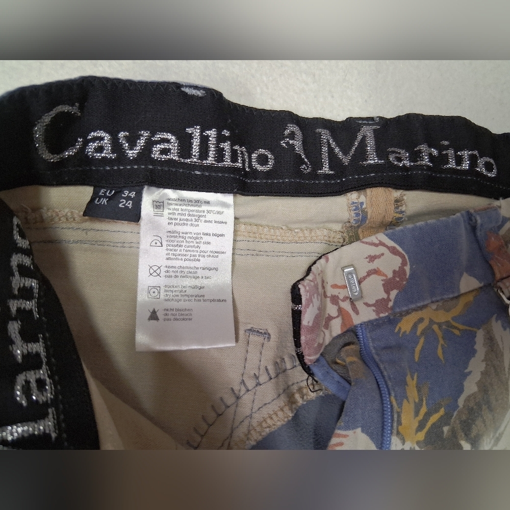 Cavallino Marino Renaissance Style Y2K Era Rare Womens Riding Pants - Picture 8 of 14